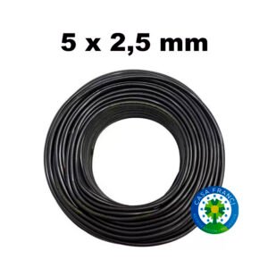CABLE TPR 5X2,5 MM X 100 MTS