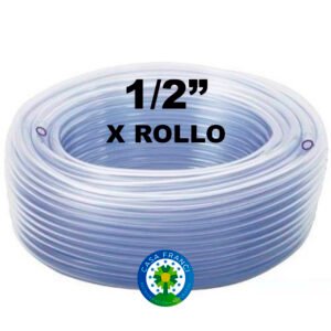 Manguera cristal 1/2" x 50 metros