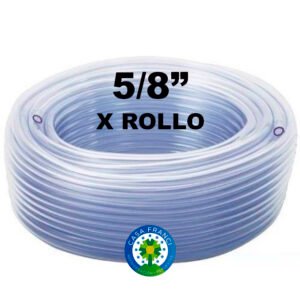Manguera cristal 5/8" x 25 metros