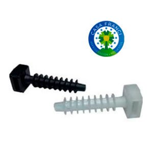 TACO DE GOLPE BLANCO/NEGRO X UNIDAD