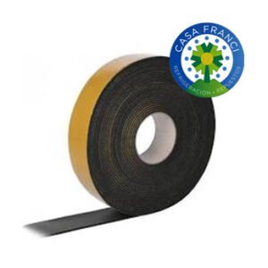 CINTA AISLADORA ELASTOMÉRICA CON AUTOADHESIVO X 10 MTS