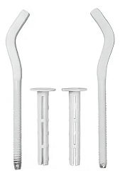 Par de mensulas radiador soporte con tarugo